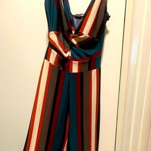 Multi colored jumpsuit